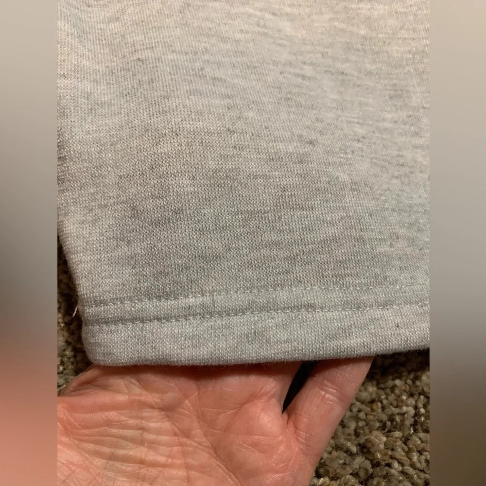 Gray Sweat Shorts Long with Pockets New- XL (16-18) - Picture 7 of 7